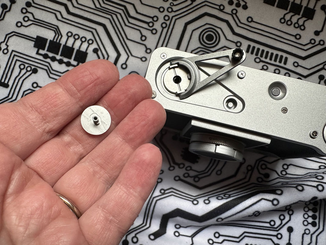 little arrow disc fell off