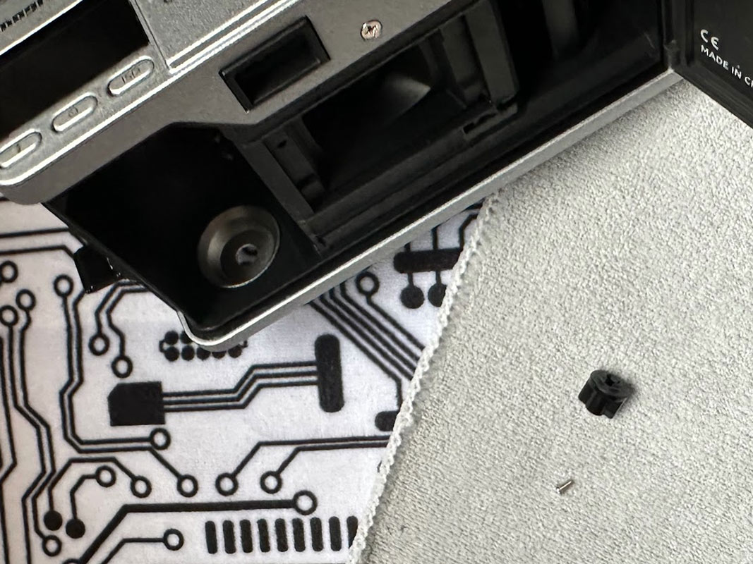 little arrow disc fell off