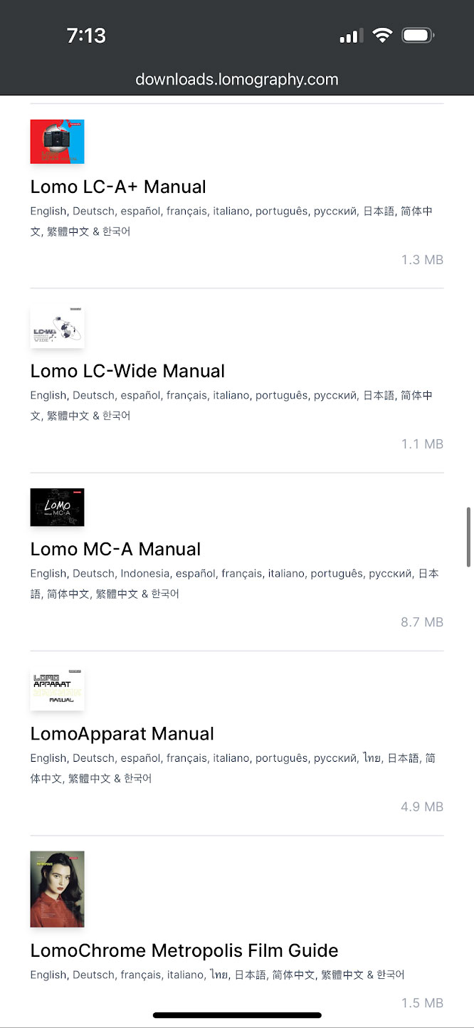 start scrolling, loser